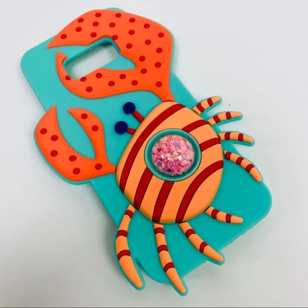 NEW Samsung 8 Silicone Phone Case Crab Sebastian
